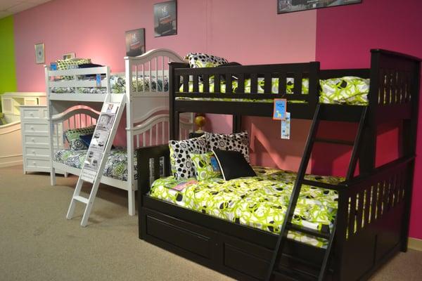 Come in and view our large selection of high quality kids furniture.