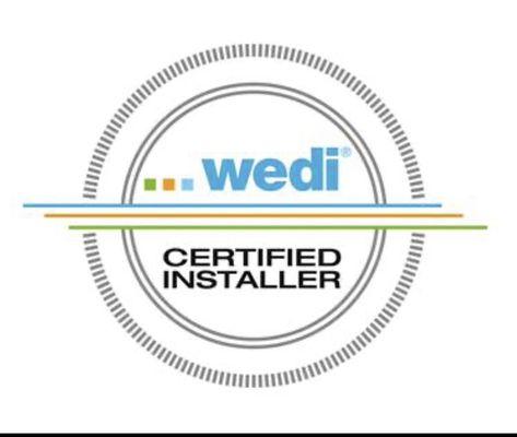 Here at Artisan Marble & Tile LLC, we are Wedi certified  installers!!