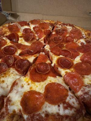 Pepperoni pizza