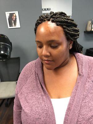 Individuals braids by Stylist Toya