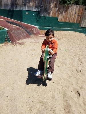 My son loved the park