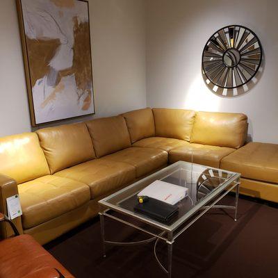 I just purged this sleek sectional in a different color. I can't wait to have it in my house!