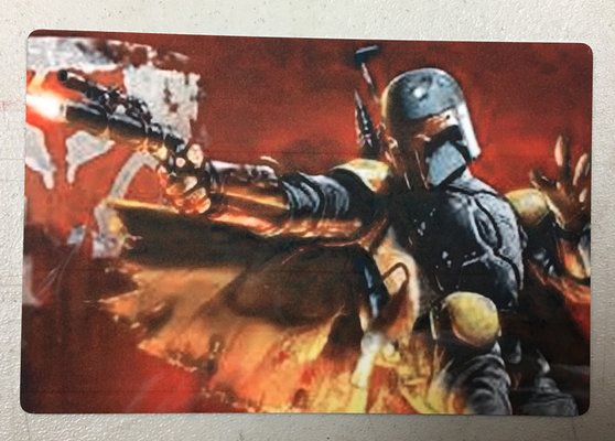 Boba Fett on Aluminum Picture