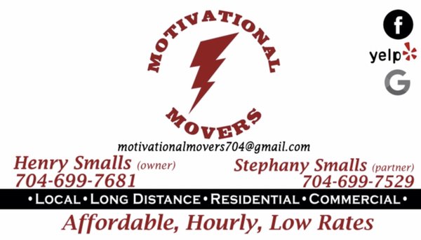 Motivational Movers wears a small thing to a giant