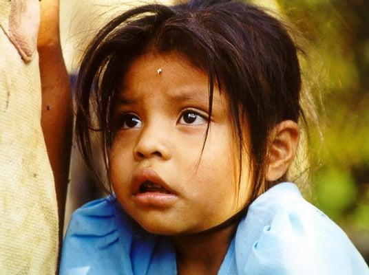 Beautiful child in Guatemala.