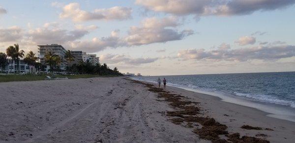 Walk on your own private Hillsboro Beach where you live.