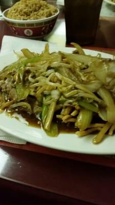 The Beef Chow Mein I ordered .