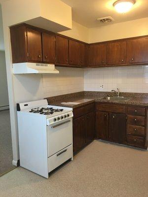 Example of a kitchen in one bedroom apartment of Haverford Manor