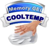 CoolTemo Gel Memory Foam Mattress