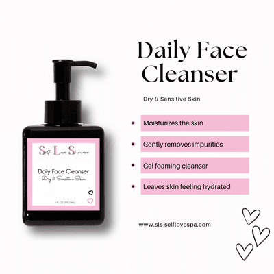 Face wash for dry skin.