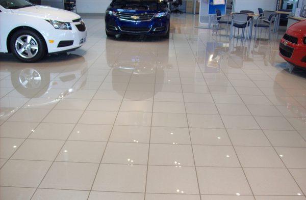 Automotive - Showroom Tile & Carpet