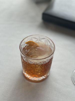 Smoked old fashioned