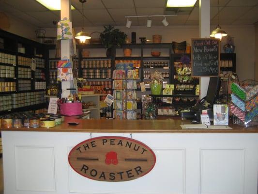 The Peanut Roaster store interior.