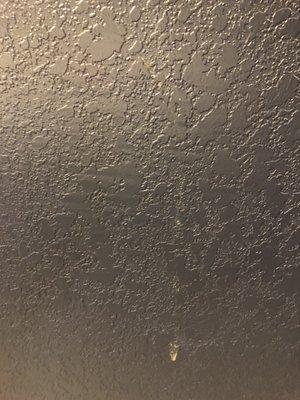 Unknown drop on wall