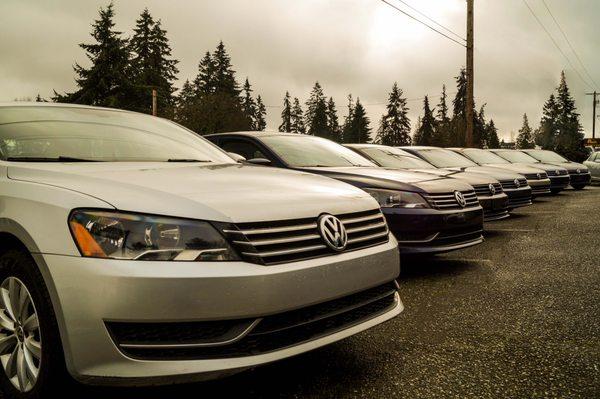 Great selection of Volkswagens