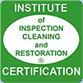 IICRC Certified (Institute of Inspection, Cleaning and Restoration Certification)