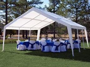 20' x 20' tent