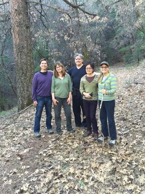 On the main circle trail