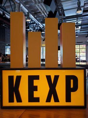 KEXP light sign