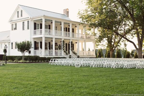 Outdoor Ceremony for 500 guests