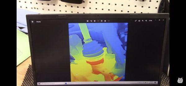 Diagnosing a bad Wheel Bearing with a thermal imaging camera!