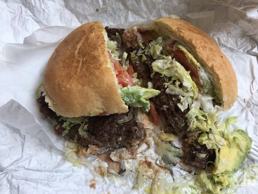 Steak torta