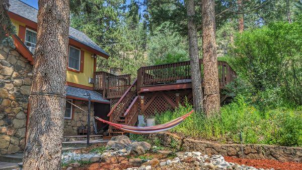 Enchanted room private deck