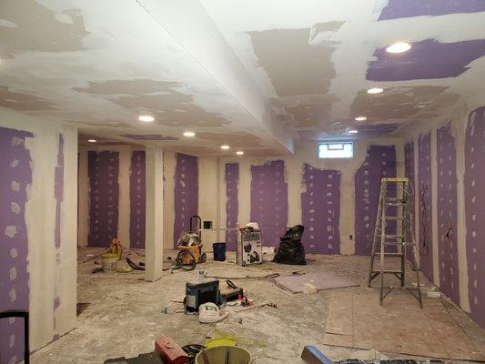 Mold and Moisture resist drywall