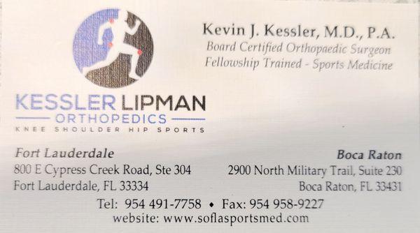 Kessler Lipman Orthopedics