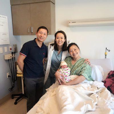 Dr. Wei brings new life into the world