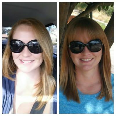 Amazing haircut by Meghan! She did exactly what I asked, and was great about showing me easy ways to style it on my own.