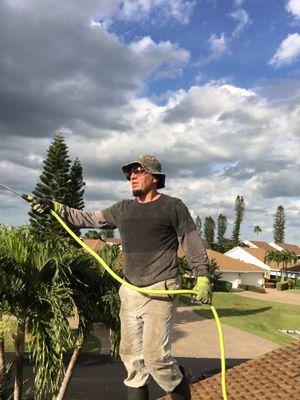 Roof cleaning