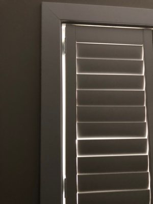 Incorrectly Measured/Poor Fit ("Professionally Installed" Polywood Shutters by Sunburst Shutters)