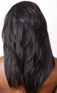 straight/wavy hair extension