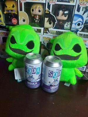 Blacklight Oogie Boogie Plush (mini)
SEALED Ursula Funko Soda