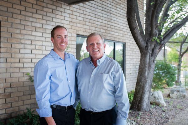 Dr. Drew Endicott and Dr. Charles Roskamp