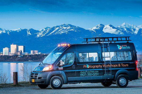 Alaska Photo Treks tour van