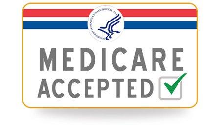 We accept Medicare