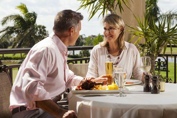 Wine & Dine! Our Rotunda Dining Room celebrates the simply satisfying flavors of Tuscan cuisine in an elegant atmosphere.