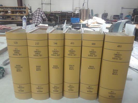 Image of rebind-ed books