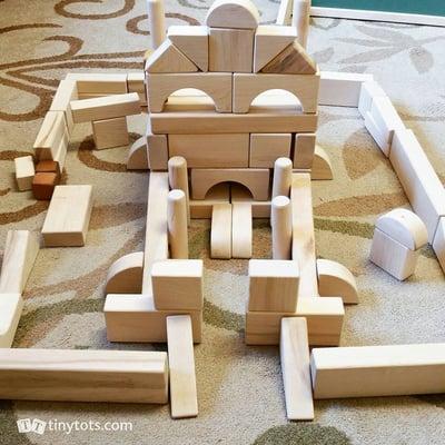 An awesome castle left in our playroom