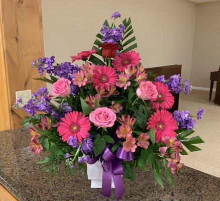 Large flower arrangement