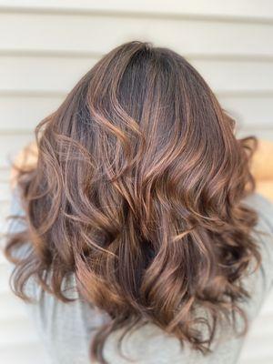 Soft balayage