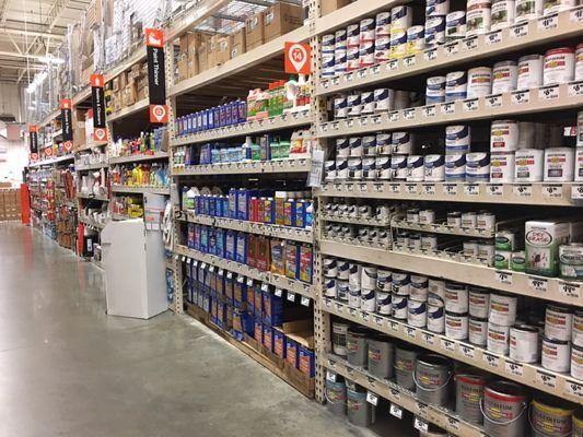 Paint department