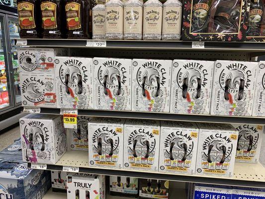 White claw... two of my friends are obsessed with this