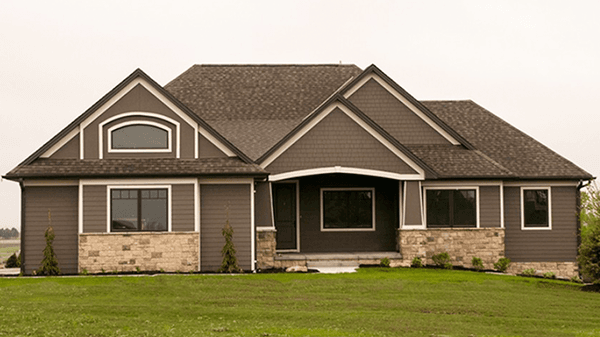 Custom Home 130 - Front Entry