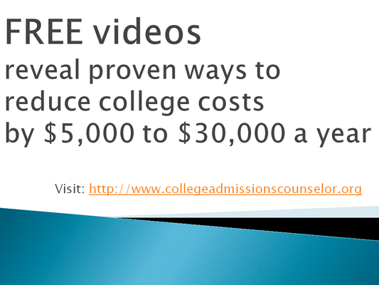 Sign up for our Free College Planning Video Series