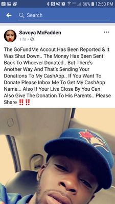 This is what you're supporting if you do business here.  Business owner started a GoFundMe page for a kidnapper/murderer