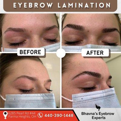 Eyebrow Lamination