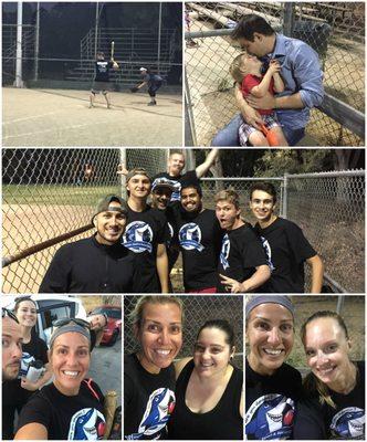 Our softball team rocks! We may not always win, but we make up for it in spirit!